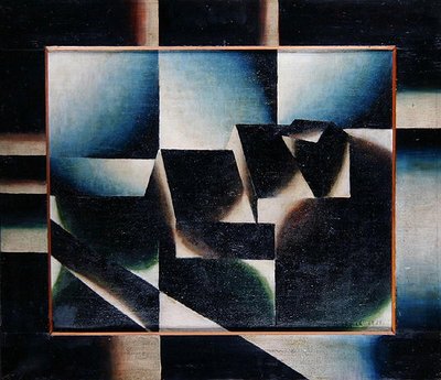 Maisons et chemin - Arthur Segal