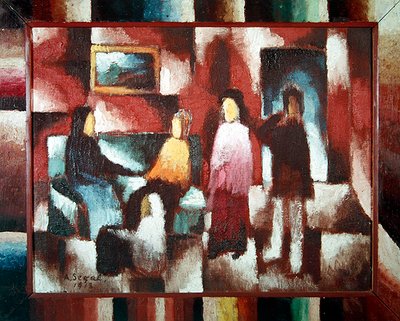 Intérieur, 1918 - Arthur Segal
