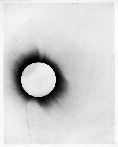 Éclipse solaire, planche de 