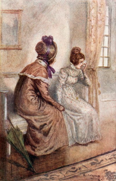 Illustration pour Emma de Jane Austen - Arthur Wallis Mills