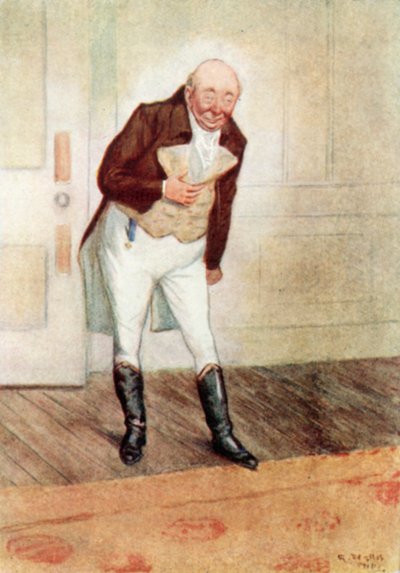 Illustration pour Orgueil et Préjugés de Jane Austen - Arthur Wallis Mills