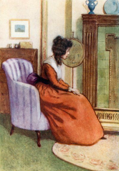 Illustration pour Raison et Sentiments de Jane Austen - Arthur Wallis Mills