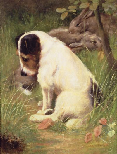 Après une dure journée de chasse - Arthur Wardle