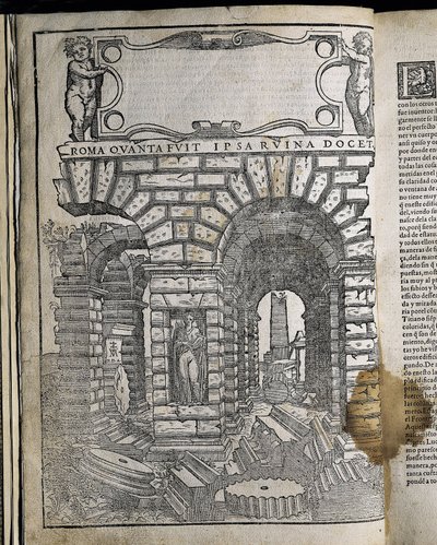 Architecture et travail de perspective - SERLIO, Sebastiano (1475-1554). Architecte maniériste italien, qui faisait partie de l
