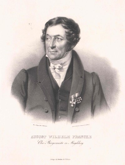 August Wilhelm Francke (impression) - Artist Unknown