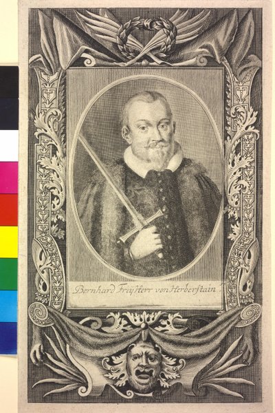 Bernhardin Baron von Herberstein - Artist Unknown