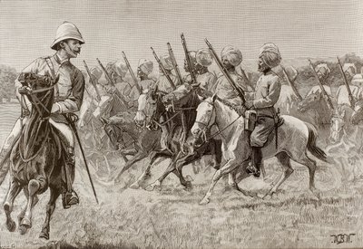 Empire britannique (XIXe siècle). Les nouveaux régiments de Birmanie. Compagnie d