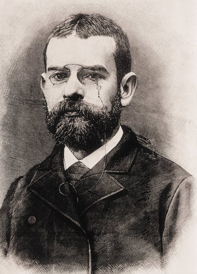 CLARIN, Leopoldo Alas y Urena, également appelé (1852-1901). Écrivain espagnol. Gravure - Artist Unknown