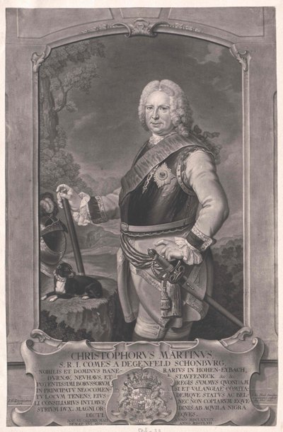 Christoph Martin count de Degenfeld-Schonburg - Artist Unknown