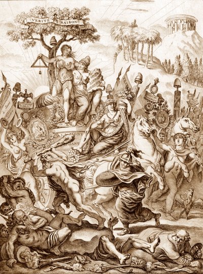 Convention Montagnarde - Allégorie du triomphe de la "Montagne" pendant la Révolution française - Artist Unknown