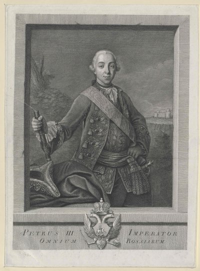 Empereur de Russie Pierre III - Artist Unknown