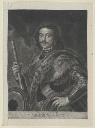 Empereur de Russie Pierre Ier le Grand - Artist Unknown