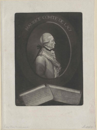 Franz Moritz compte Lacy (impression) - Artist Unknown