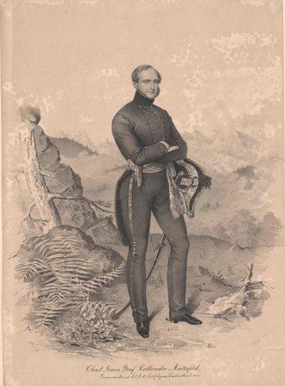 Franz count Colloredo-Mannsfeld - Artist Unknown