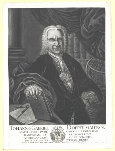 Johann Gabriel Doppelmayr - Artist Unknown