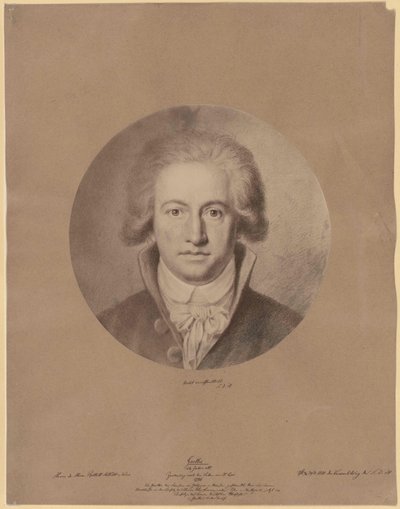 Johann Wolfgang von Goethe - Artist Unknown