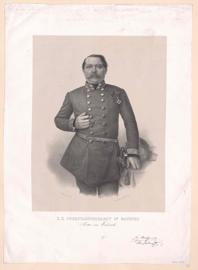 Johann knight Matzner de Heilwerth - Artist Unknown