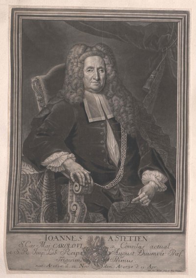 Johannes von Stetten - Artist Unknown