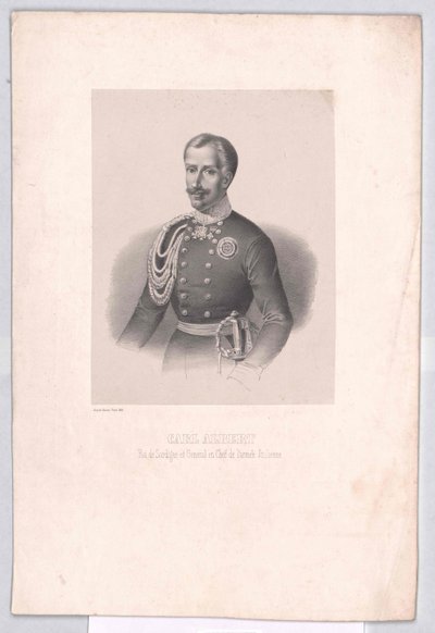 Roi de Sardaigne Charles Albert - Artist Unknown