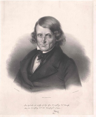 Leopold Zunz (imprimé) - Artist Unknown