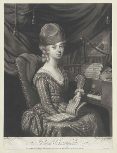 Maria Anna princesse Czartoryska - Artist Unknown