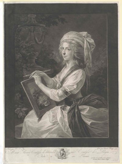 Maria Theresia comtesse Pergen - Artist Unknown