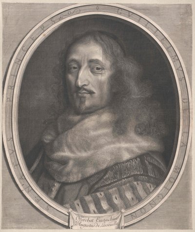 Marquess de Basville Lamoignon (print) - Artist Unknown