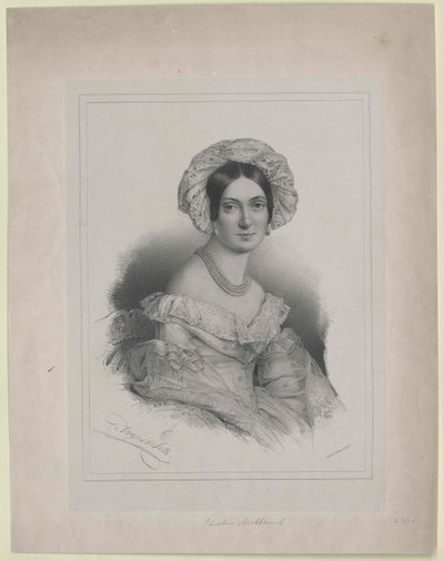 Melanie countess Zichy-Ferraris - Artist Unknown