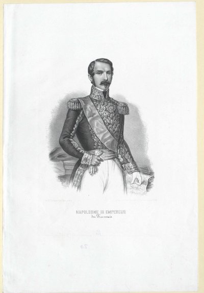 Napoléon III Empereur des Français, - Artist Unknown