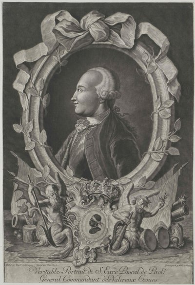 Pasquale Paoli - Artist Unknown