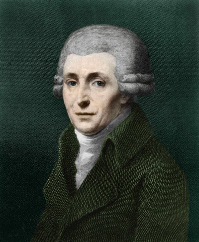 Portrait de Franz Joseph Haydn (1732-1809). - Artist Unknown