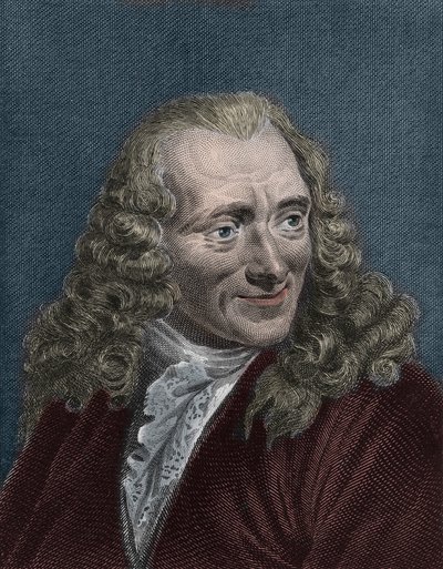 Portrait de Voltaire - Artist Unknown