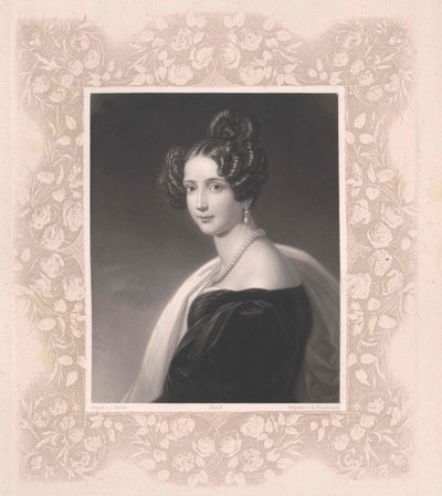 Princesse de Bavière Sophie (impression) - Artist Unknown