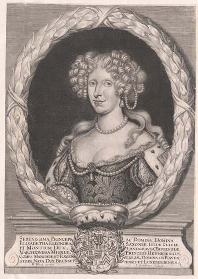 Princesse de Brunswick-Wolfenbüttel Elisabeth Eleanor - Artist Unknown