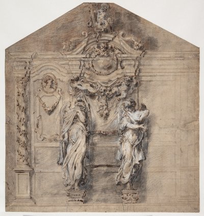Conception pour un confessionnal - Artus Quellinus d.Y.