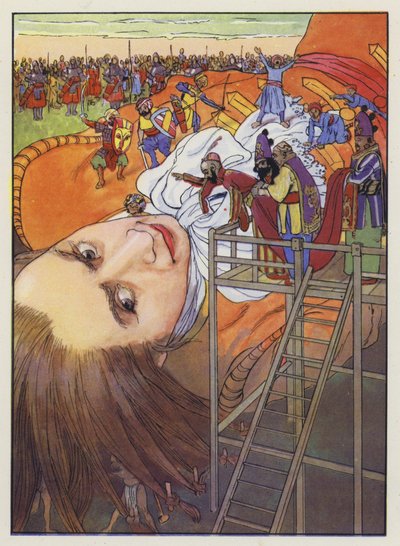 Illustration des Voyages de Gulliver par Jonathan Swift - Artus Scheiner