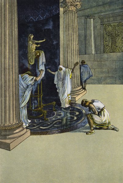 Oreste est ordonné par Apollon d