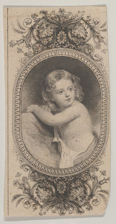 Motif de billet de banque : portrait d