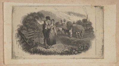 Vignette de billet de banque avec faucheurs symbolisant l