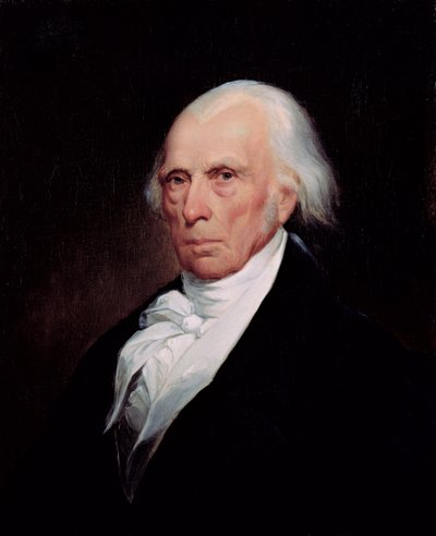 Portrait de James Madison - Asher Brown Durand