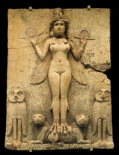 Ishtar, reine de la nuit, 19ème siècle av. J.-C. - Assyrian