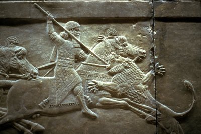 Le roi Assurnasirpal II lors d