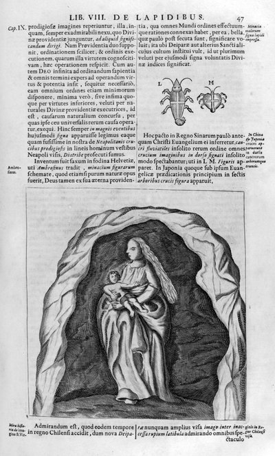 Vierge et enfant, 1678 - Athanasius Kircher