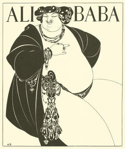 Ali Baba - Aubrey (after) Beardsley