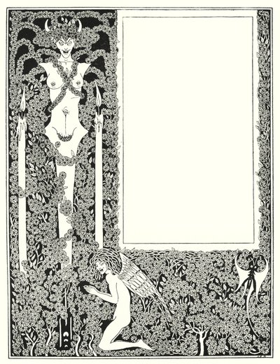 Conception pour la page de titre de "Salomé" - Aubrey (after) Beardsley