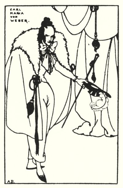 Carl Maria Von Weber - Aubrey Beardsley
