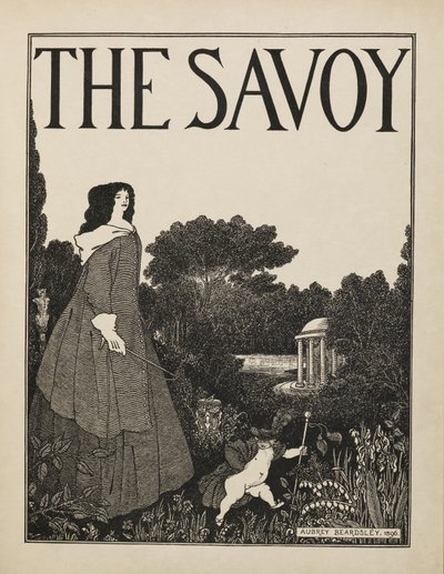 Conception de couverture pour le n°1 de "The Savoy" d
