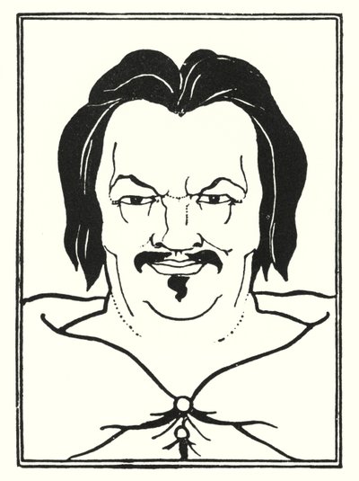 Conception de couverture, côté - Aubrey Beardsley