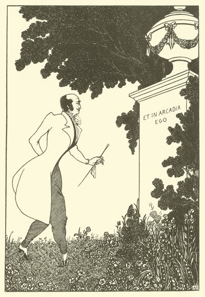 Et in Arcadia ego - Aubrey Beardsley