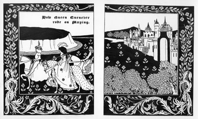 Comment la reine Guenièvre est allée en mai, illustration de 